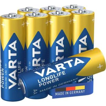 Varta R6 alkáli elem (AA) Longlife Power 8 db kép