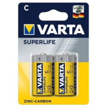 Varta Superlife R14 C baby szén-cink elem (2db) kép