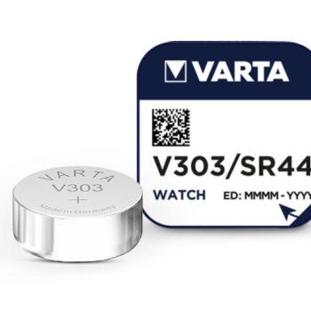 Varta V303/SR44 Primary Silver gombelem - 1,55V - 1 db/csomag kép