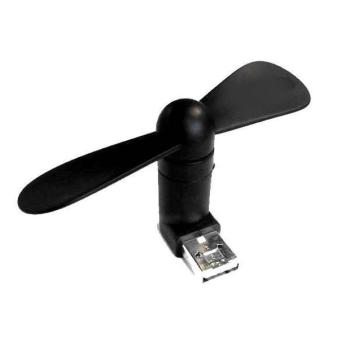 Ventilátor 2 az 1-ben USB/microUSB fekete kép