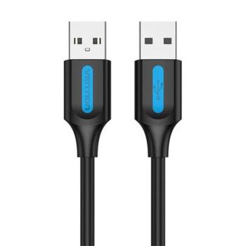 Vention COJBH USB 2.0 kábel, 2A, 2m, fekete (PVC) kép