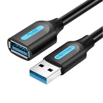 Vention Hosszabbító kábel, USB-A 3.0 A M-F USB-A A 0.5mm, fekete-kék kép