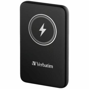 Verbatim &#039;n&#039; Go vezeték nélküli mágneses powerbank 15W 5000mAh - fekete kép