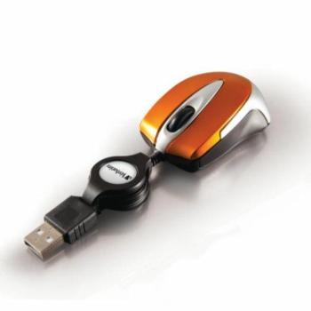 Verbatim Go mini optikai egér USB-A 1000 dpi - narancs kép