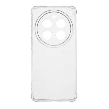 Vivo X200 Pro, Szilikon tok, közepesen ütésálló, légpárnás sarok, átlátszó kép