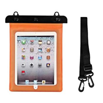 Vízálló PVC tablet tok - narancssárga kép