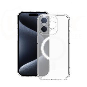 VMax Acrylic Anti-drop MagSafe-kompatibilis tok iPhone 16 Plus - átlátszó kép