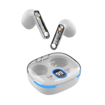 White Shark GEB-TWS37 HyperBeat bluetooth headset, fehér kép
