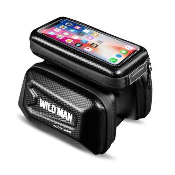 Wildman E6S biciklis telefon tartó / táska vízálló fekete 1.2L kép