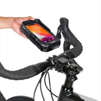 WILDMAN utazótáska kerékpár kormányra 0,5L (4&quot;- 7&quot;) FK4 fekete kép