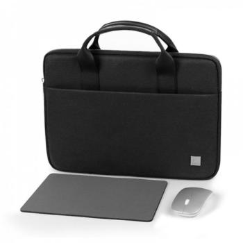WiWU Genius Combo 3 az 1-ben vízálló laptoptáska 14&quot; + egér + egérpad - fekete kép