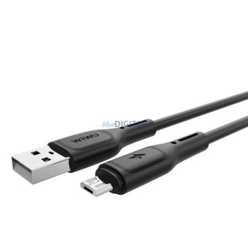 WiWU Wi-C001 Starlink Series USB-A - micro USB kábel 2.4A 100cm - fekete kép