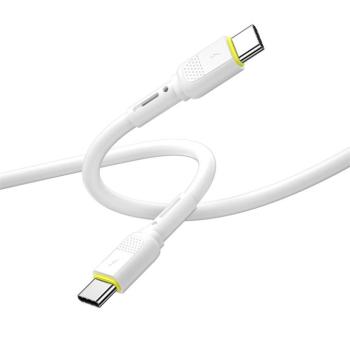 WIWU Wi-C034 Speed Type-C - Type-C kábel 60W 1.2m - fehér kép