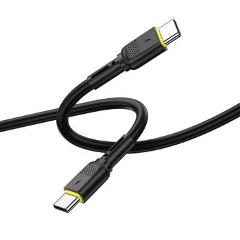 WIWU Wi-C034 Speed Type-C - Type-C kábel 60W 1.2m - fekete kép