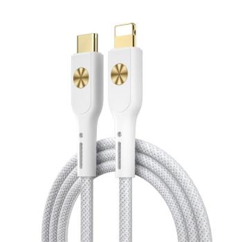 WIWU Wi-C035 City Type-C - Lightning kábel 30W 1.2m - fehér kép