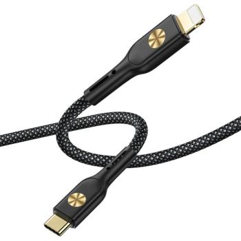 WIWU Wi-C035 City Type-C - Lightning kábel 30W 1.2m - fekete kép