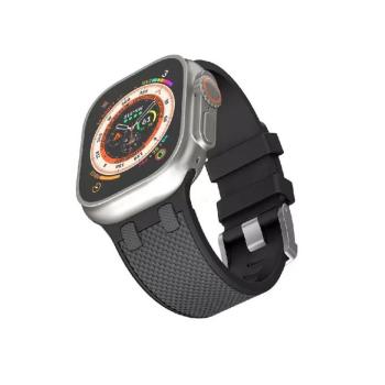 WiWU Wi-WB015 Kylin csereszíj Apple Watch 42/44/45/49 mm - fekete kép