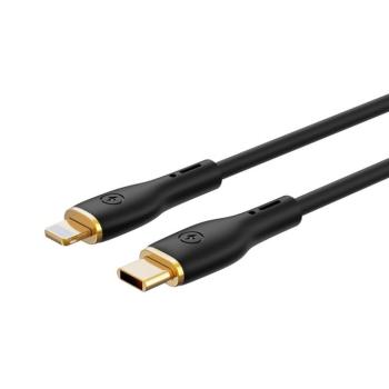 WIWU YQ01 Type-C - Lightning kábel 30W 1.2m - fekete kép