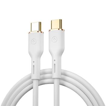 WIWU YQ02 Type-C - Type-C kábel 100W 1.2m - fehér kép