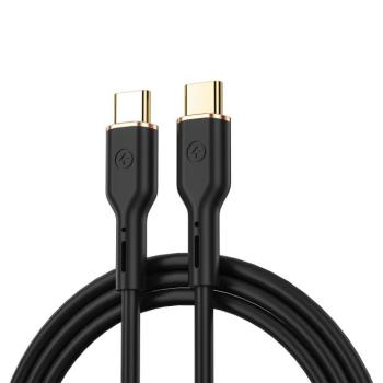 WIWU YQ02 Type-C - Type-C kábel 100W 1.2m - fekete kép