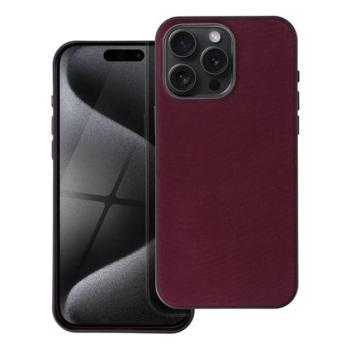 Woven iPhone 15 Pro Max MagSafe szövet tok, bordó kép