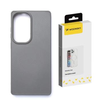 Wozinsky Carbon Fiber MagSafe-kompatibilis tok Samsung Galaxy S25 - szürke kép