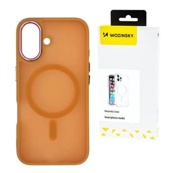Wozinsky Fashion MagSafe-kompatibilis tok Samsung Galaxy S24 FE - narancssárga kép