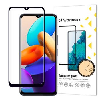 Wozinsky Full Glue edzett üveg Vivo Y35 / Y22 / Y22s teljes képernyő keret fekete (tokbarát) kép