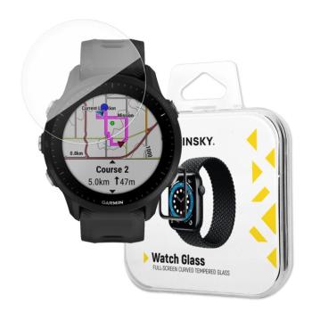 Wozinsky Full Glue Tempered Glass Garmin Forerunner 955 teljes képernyős fekete kerettel fólia kép