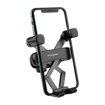 Wozinsky Gravity telefontartó autórácsra fekete (WCHBK7) kép