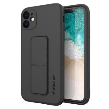 Wozinsky kitámasztható tok Flexible Silicone telefontok Samsung Galaxy A11 / M11 Black kép