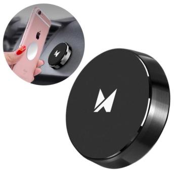Wozinsky lapos öntapadó mágneses autós telefon tartó, fekete (WMH-02) (A8) kép