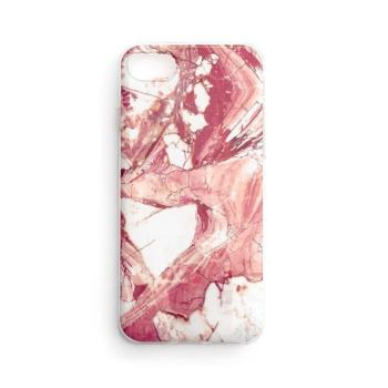 Wozinsky Marble TPU tok gél márványos Samsung Galaxy A03s (166.5) rózsaszínű borításhoz kép