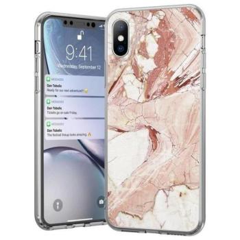 Wozinsky Marble TPU tok Samsung Galaxy A42 5G rózsaszín kép