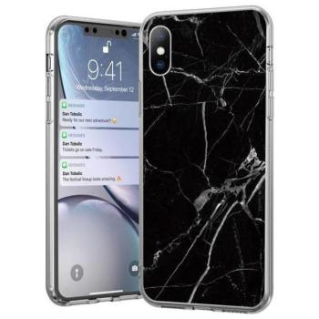 Wozinsky Marble TPU tok Samsung Galaxy S21 + 5G (S21 Plus 5G) fekete kép