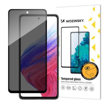 Wozinsky Privacy Glass edzett üveg Samsung Galaxy A53 5G-hez, kémkedés elleni adatvédelmi szűrővel kép