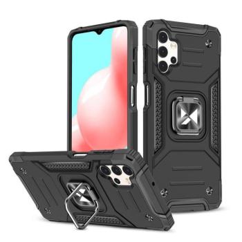 Wozinsky Ring Armor kemény hybrid tok + mágneses tartó Samsung Galaxy A13 5G fekete kép