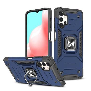 Wozinsky Ring Armor kemény hybrid tok + mágneses tartó Samsung Galaxy A73 Blue kép