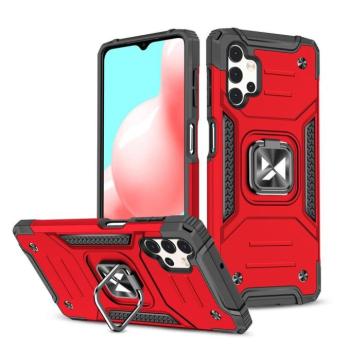 Wozinsky Ring Armor kemény hybrid tok + mágneses tartó Samsung Galaxy A73 piros kép