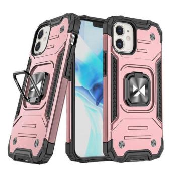 Wozinsky Ring Armor tok iPhone 14 Plus Armor tok mágneses tartó arany gyűrű kép