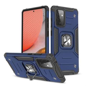 Wozinsky Ring Armor tok kitámasztható Tough Rugged tok Samsung Galaxy A72 4G kék kép