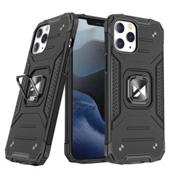 Wozinsky Ring Armor tok kitámasztható Tough ütésálló tok iPhone 13 Pro Max fekete kép
