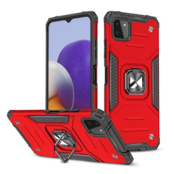 Wozinsky Ring Armor tok kitámasztható Tough ütésálló tok Samsung Galaxy A22 4G Red kép