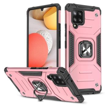 Wozinsky Ring Armor tok kitámasztható Tough ütésálló tok Samsung Galaxy A42 5G Pink kép