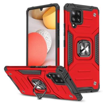 Wozinsky Ring Armor tok kitámasztható Tough ütésálló tok Samsung Galaxy A42 5G Red kép