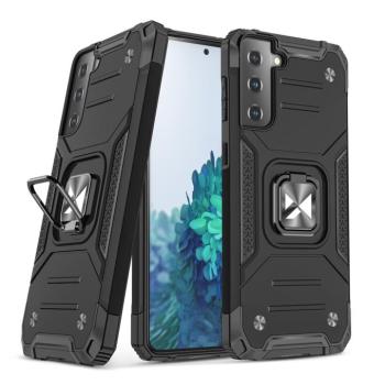 Wozinsky Ring Armor Tough Hybrid Case Cover + Magnetic Mount Samsung Galaxy S22 + (S22 Plus) Fekete kép