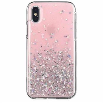 Wozinsky Star csillámos Shining tok Samsung Galaxy S21 + 5G (S21 Plus 5G) rózsaszín kép
