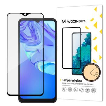 Wozinsky szuper tartós Full Glue edzett üveg teljes képernyő keretben Case Friendly TCL 305 fekete kép