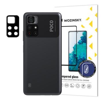 Wozinsky teljes kameraüveg 9H teljes kamera edzett üveg Xiaomi Poco M4 Pro 5G kamera kép