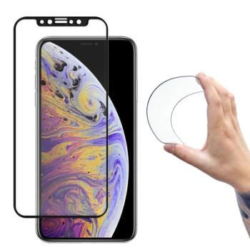 Wozinsky Teljes képernyős Flexi Nano Glass Hybrid képernyővédő fólia tok iPhone 13 Mini átlátszó kép